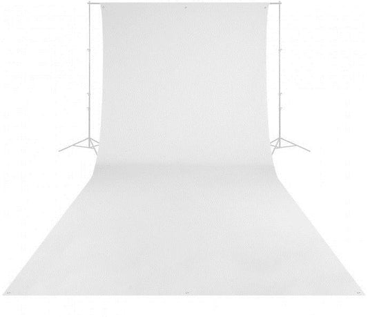Westcott Wrinkle-Resistant Backdrop (High-Key White, 9' x 20')