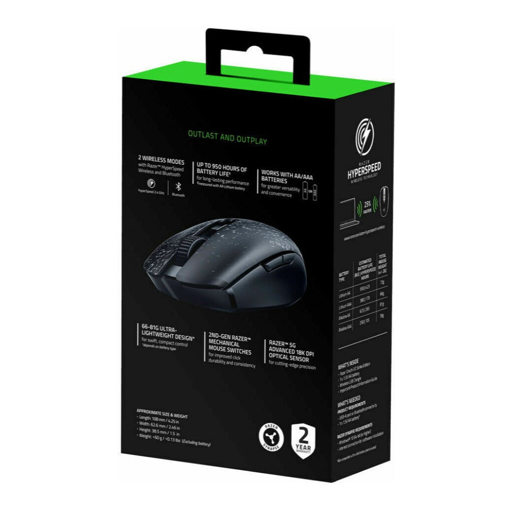 Razer Orochi V2 Mobile Wireless Gaming Mouse, Strike Edition (Certified Refurbished)
