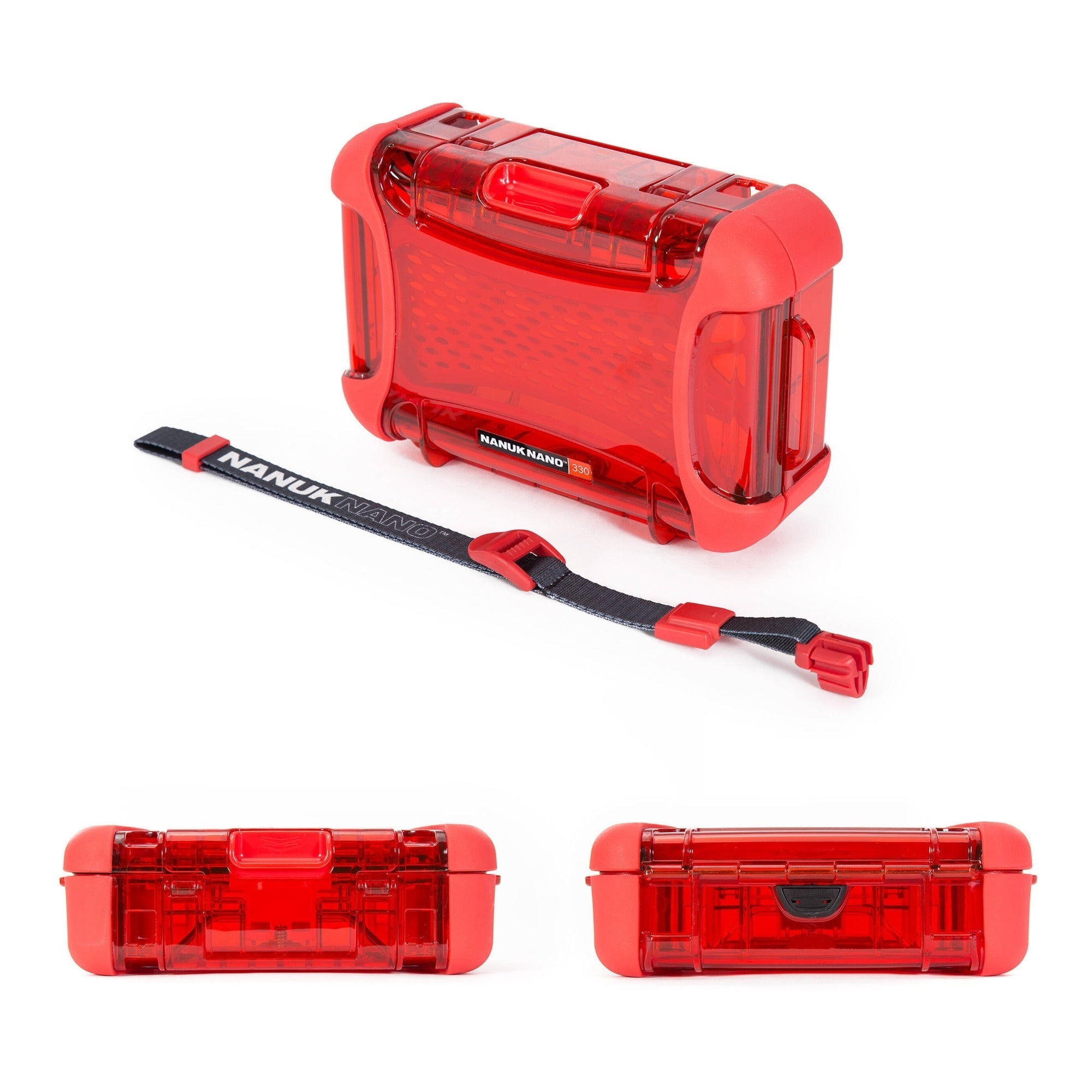 NANUK 330 Nano Series Waterproof Large Hard Case (Red)