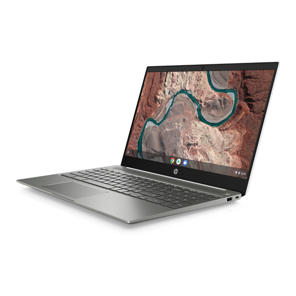 HP Chromebook 15-de, 15.6" FHD Touch, Intel Core i3-8130U, 8GB RAM, 128GB eMMC (Certified Refurbished)