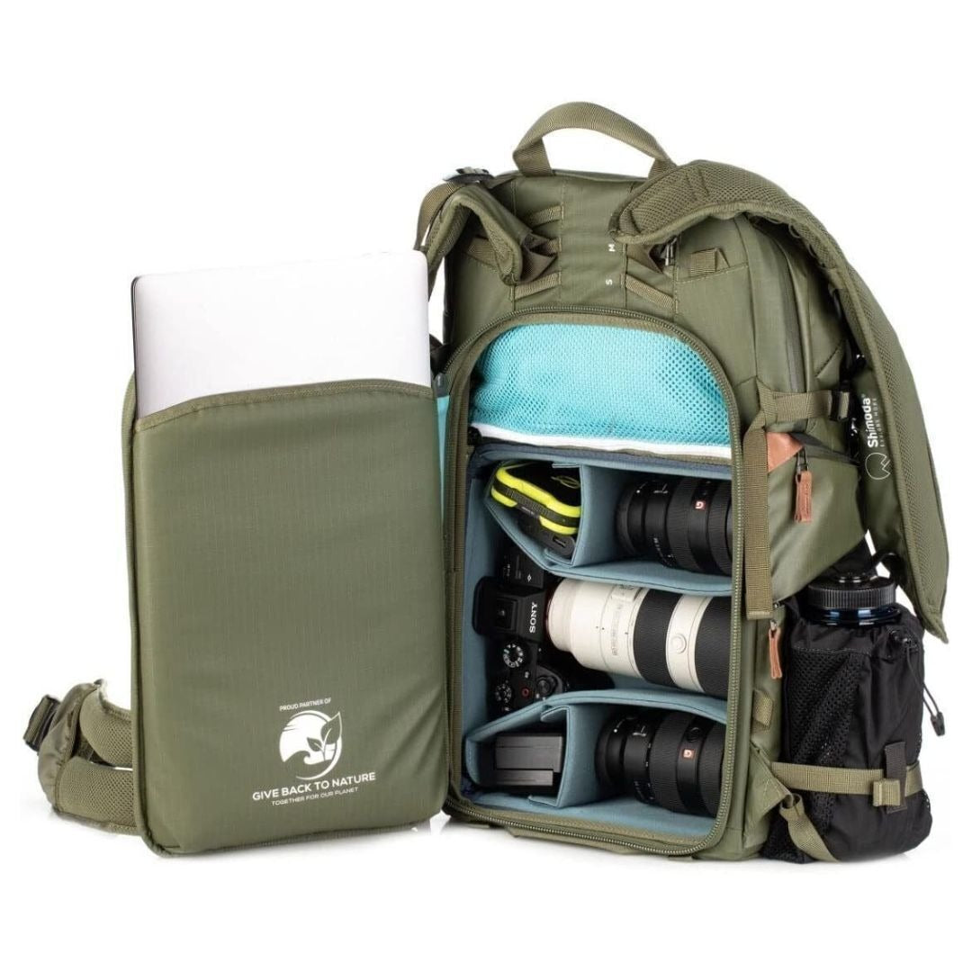 Shimoda Explore V2 35 Travel-Friendly Starter Kit with Medium DSLR Core Unit (Army Green)