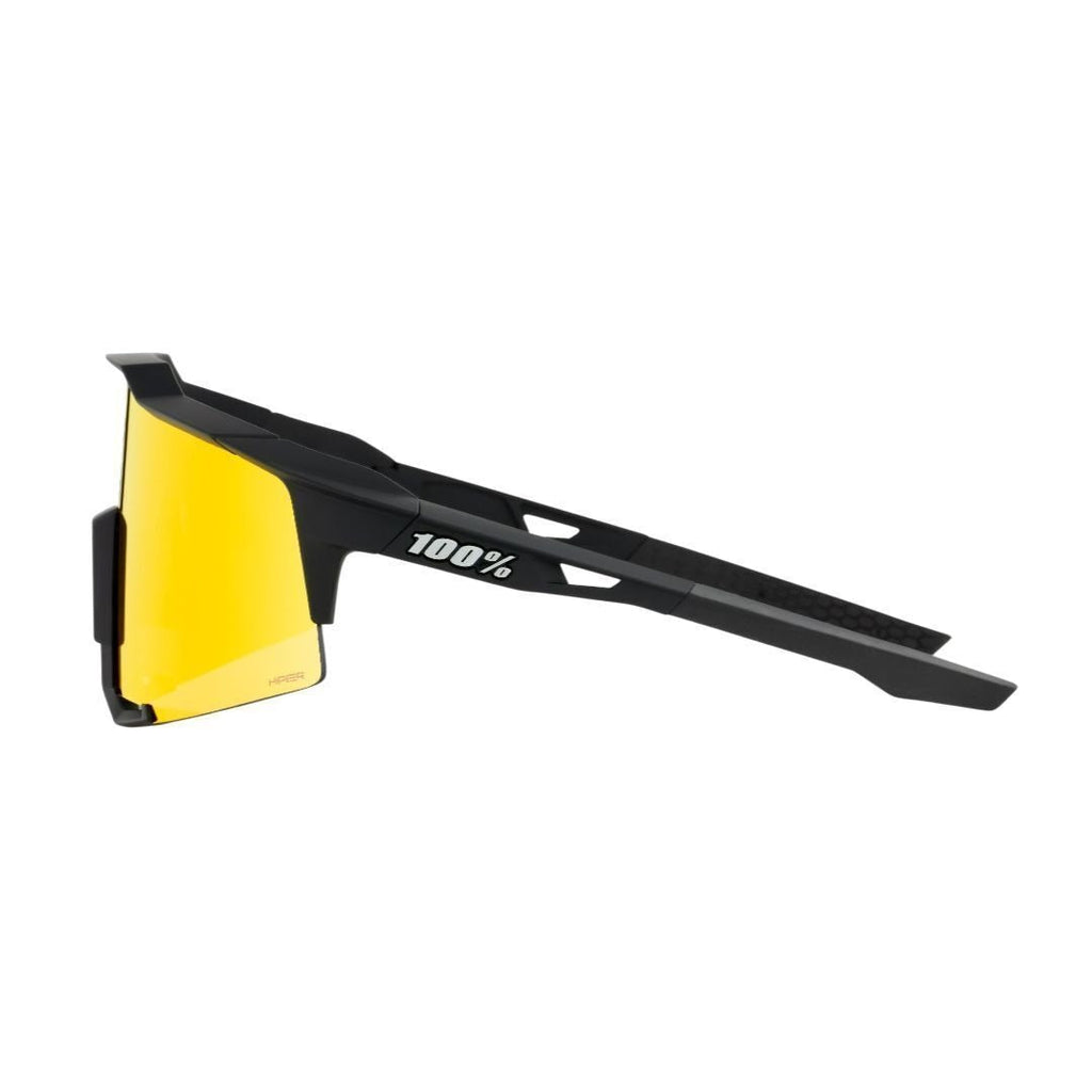 100 Percent Speedcraft Lightweight Polycarbonate Sunglasses (Soft Tact Black)