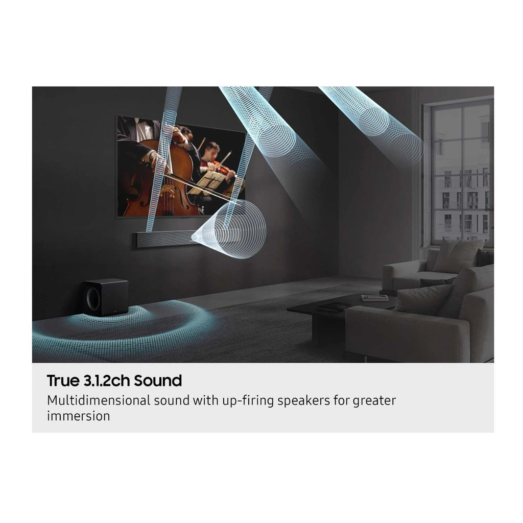 Samsung HW-QS700F 3.1.2-Channel Dolby Atmos Soundbar and Subwoofer System