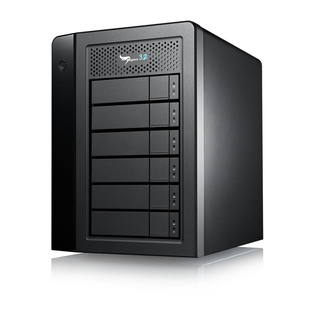 Promise Technology Pegasus32 R6 60TB 6-Bay Thunderbolt 3 RAID Array (6 x 10TB)