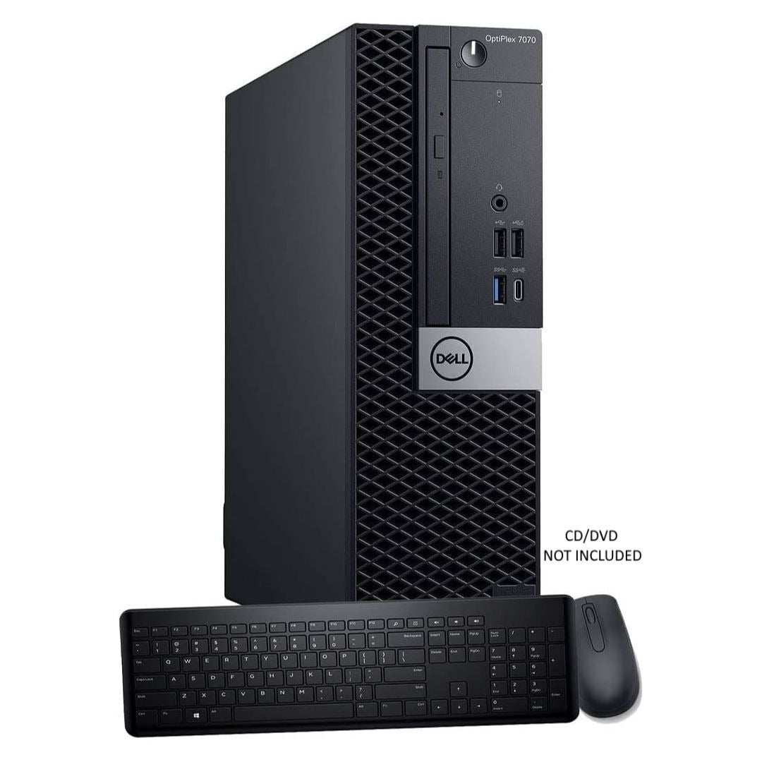Dell OptiPlex 7070 SFF Desktop, Intel Core i7-9700, 32GB RAM, 1TB SSD, Windows 11 Pro (Certified Refurbished)