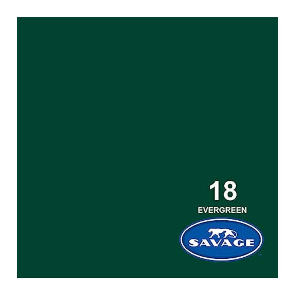 Savage Widetone Seamless 107 Inch x 150 Feet Background Paper (Evergreen)