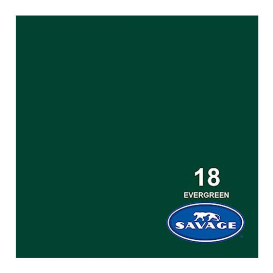Savage Widetone Seamless 107 Inch x 150 Feet Background Paper (Evergreen)