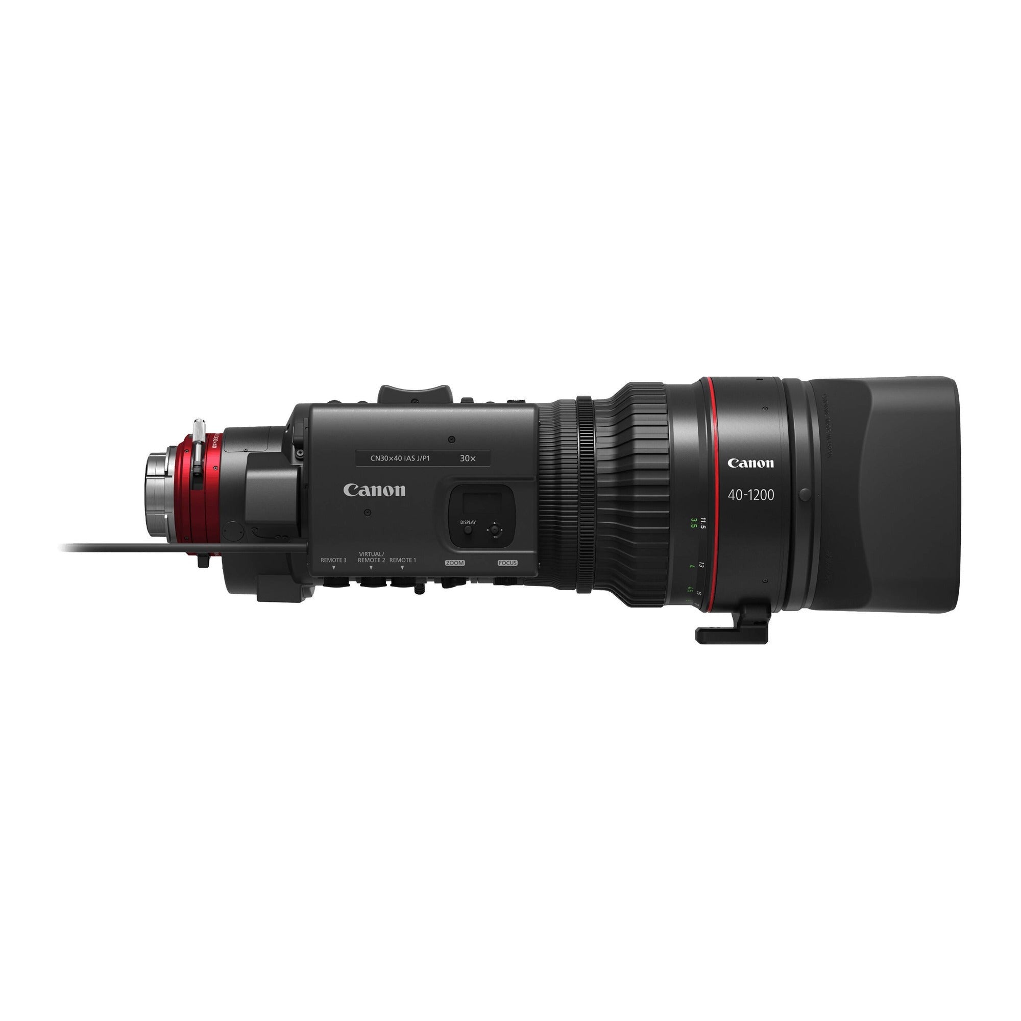 Canon CINE-SERVO 40-1200mm T5.0-10.8 Cinema Zoom Lens with SS-41 Servo Kit (ARRI PL)