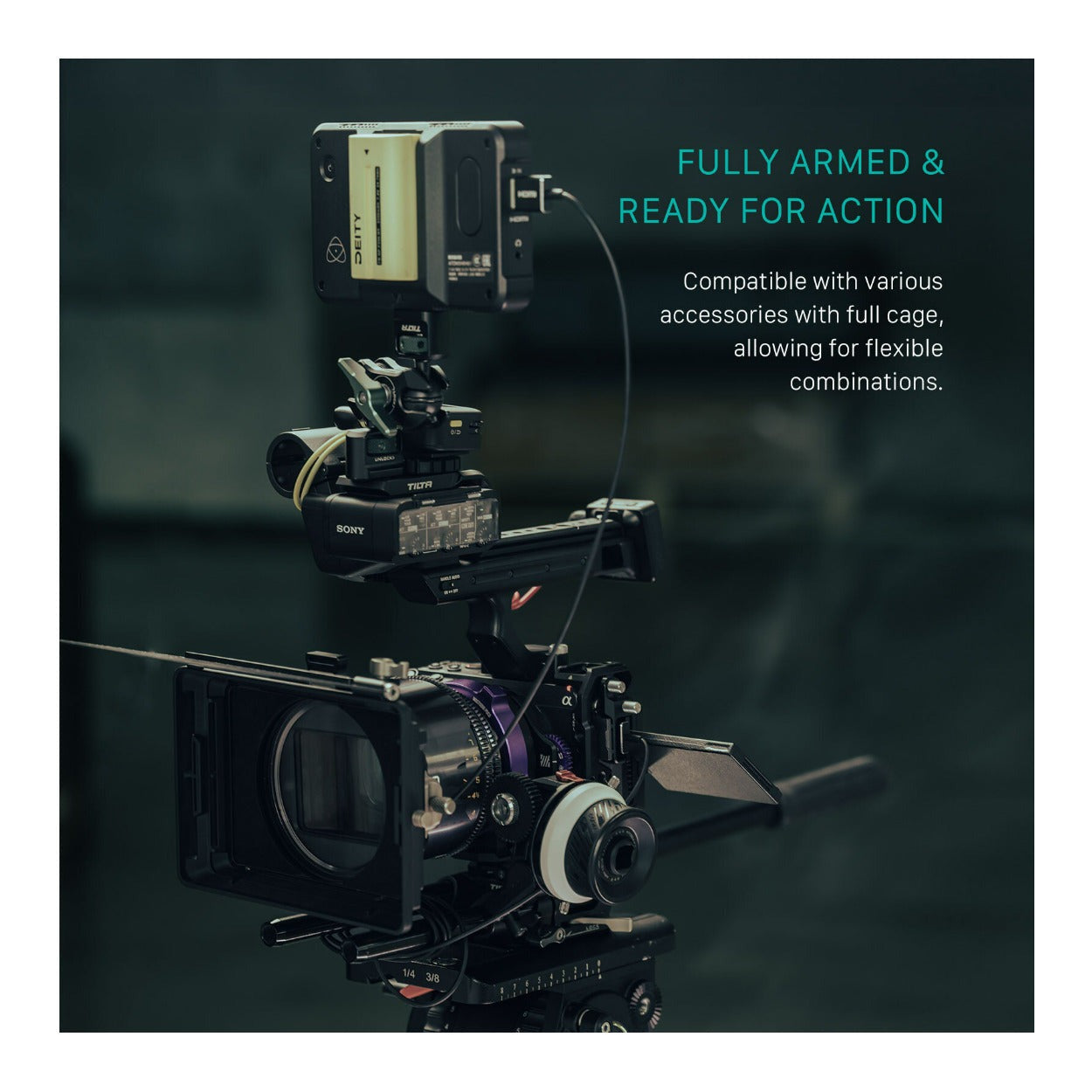 Tilta Camera Cage Basic Kit for Sony FX3 and FX30 V2 (Black)