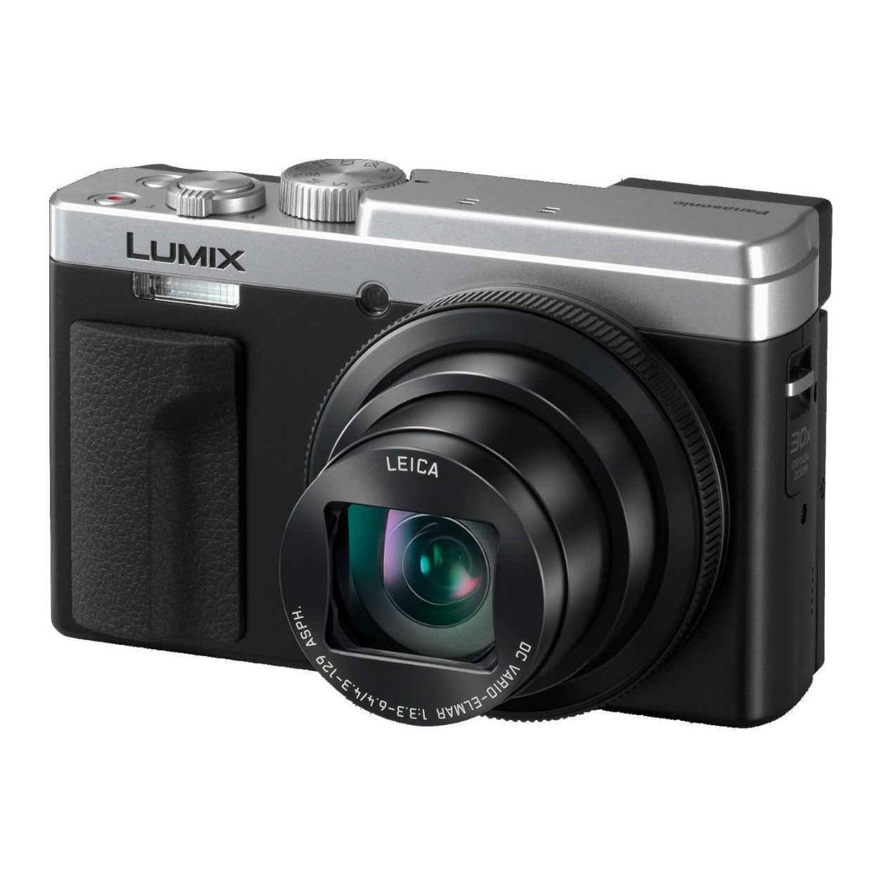Panasonic DC-ZS80 Travel Zoom Lens Digital Camera with 3-Inch OLED Screen (Silver)