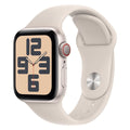 Apple Watch SE (2nd Gen) GPS + Cellular 40mm Starlight Aluminum Case with Starlight Band (Certified Refurbished)