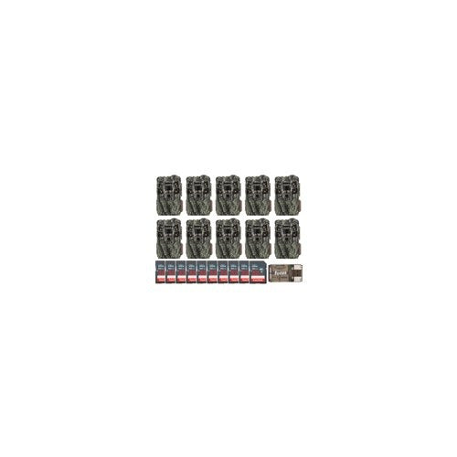 Browning Defender Pro Scout MAX Trail Camera with Memory Card Bundle (10-Pack)
