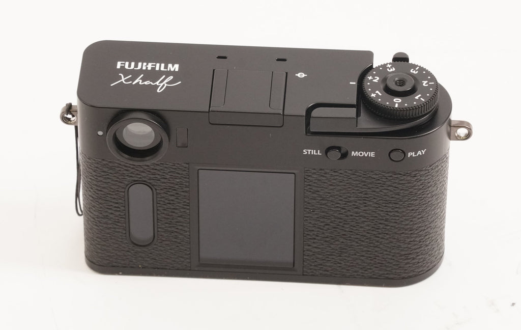 FUJIFILMX half Premium Compact Camera with 2-in-1 Creative Mode (Black) (Used)