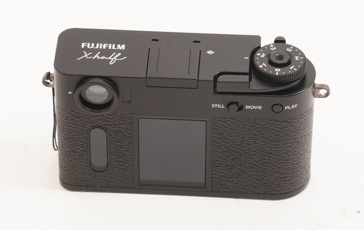 FUJIFILMX half Premium Compact Camera with 2-in-1 Creative Mode (Black) (Used)
