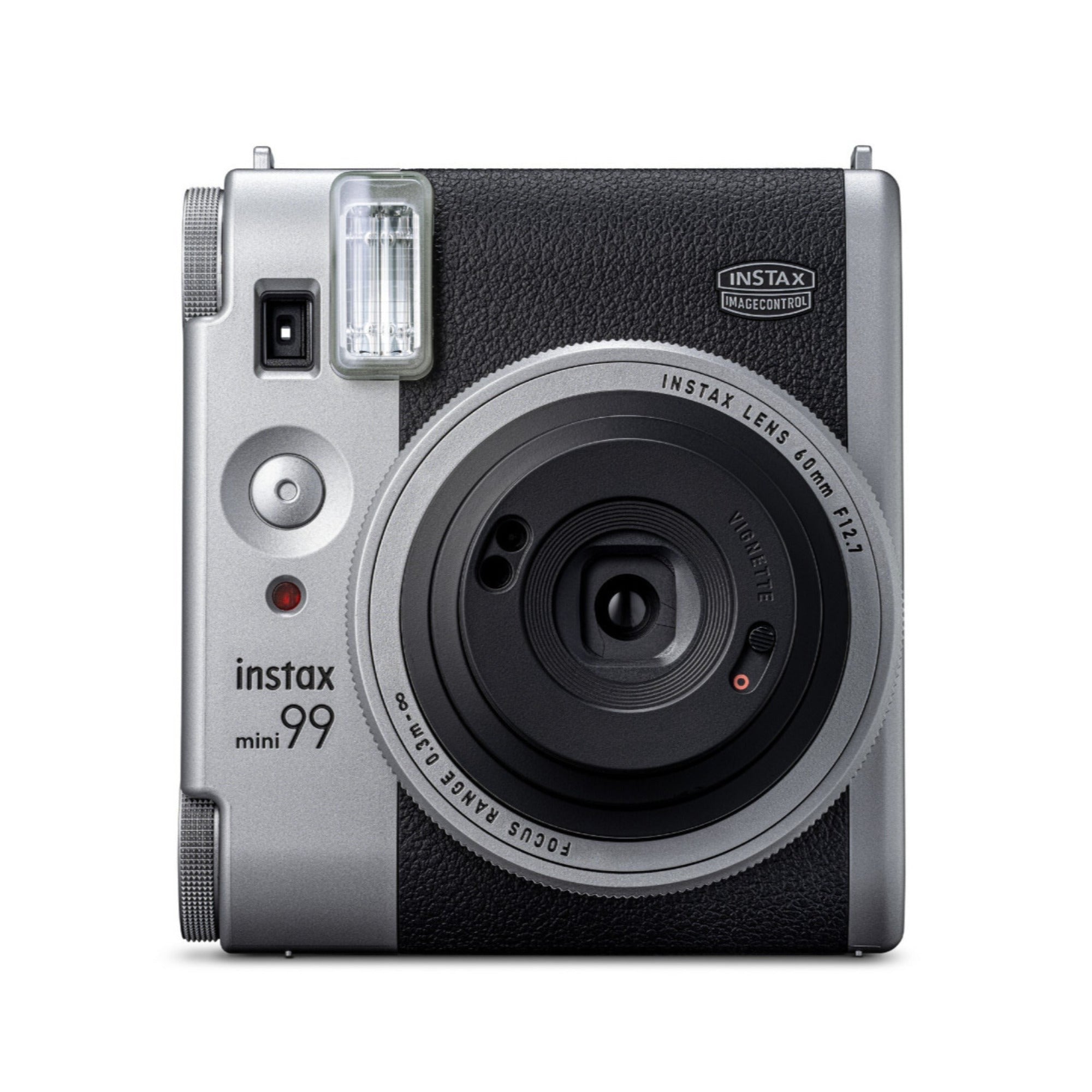 Fujifilm Instax Mini 99 Silver Analog Instant Camera Bundle with 20-Pack Film and Acccessories Kit