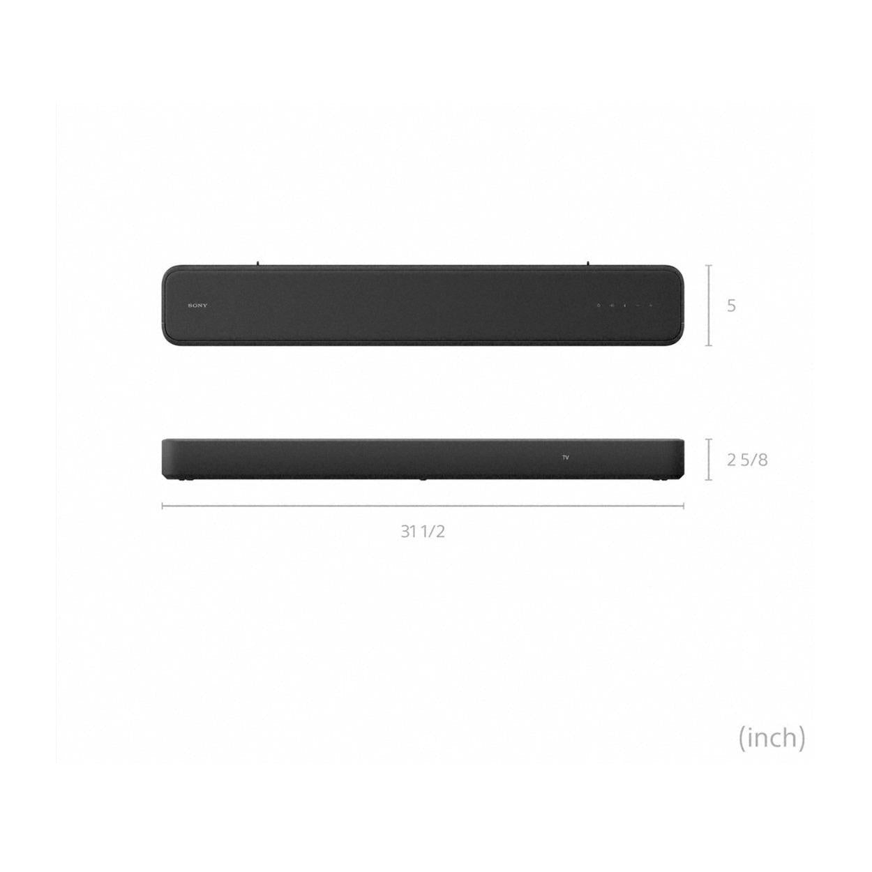 Sony HT S2000: 3.1ch Dolby Atmos and DTS:X Surround Sound Soundbar Bundle