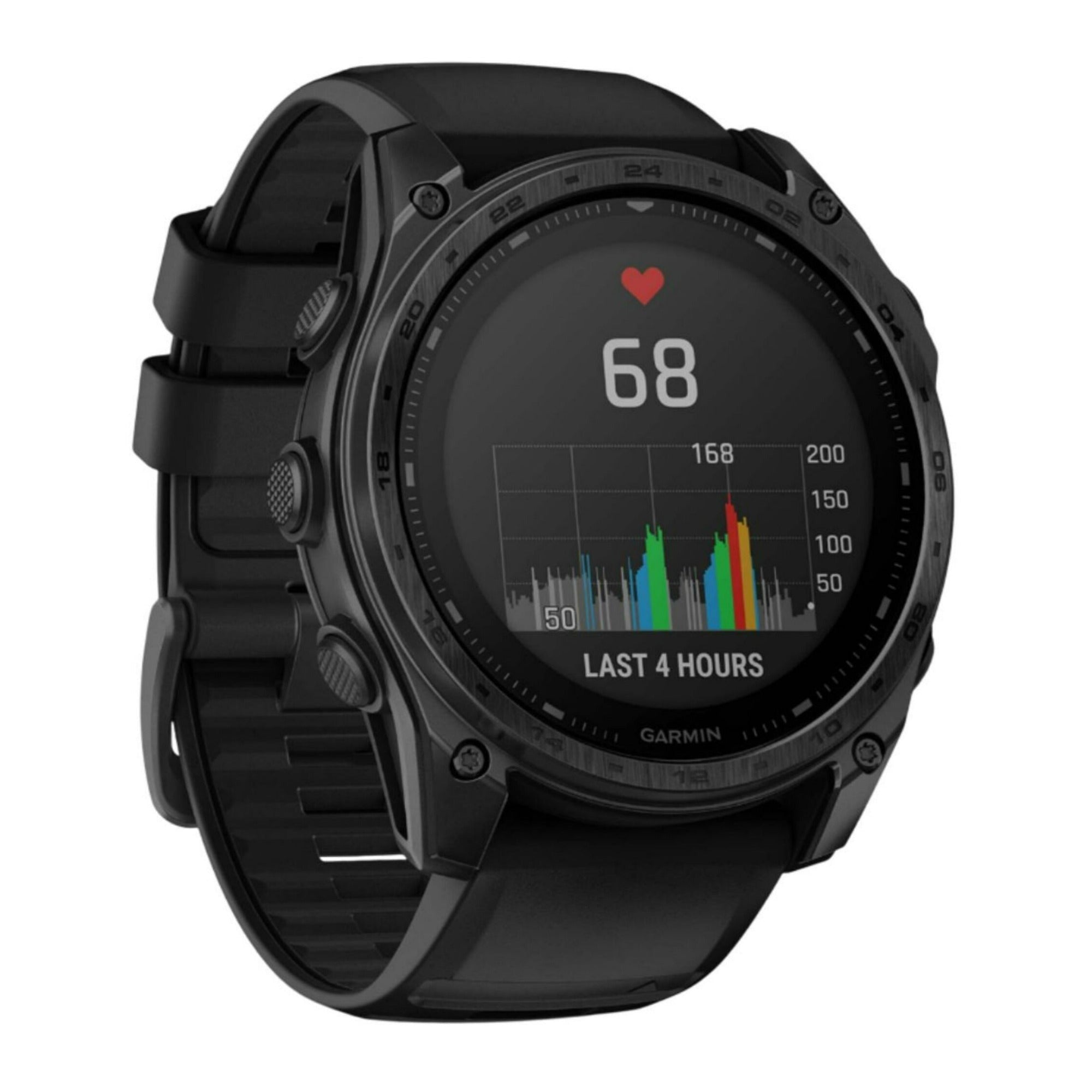 Garmin Tactix 8 51mm Sapphire Solar Elite Edition Smartwatch (Black) Bundle