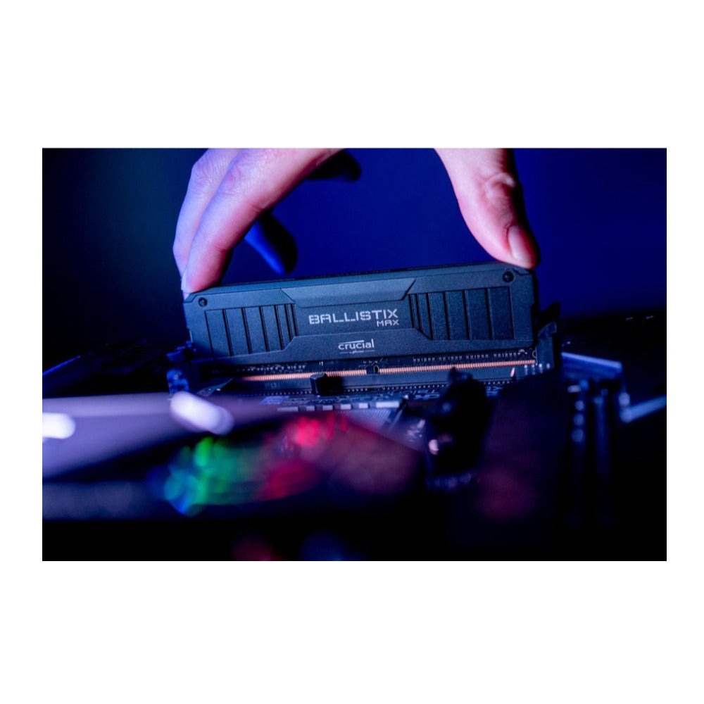 Crucial Ballistix MAX CL18 UDIMM 32GB DDR4 Memory Kit (2 x 16GB, Black RGB)