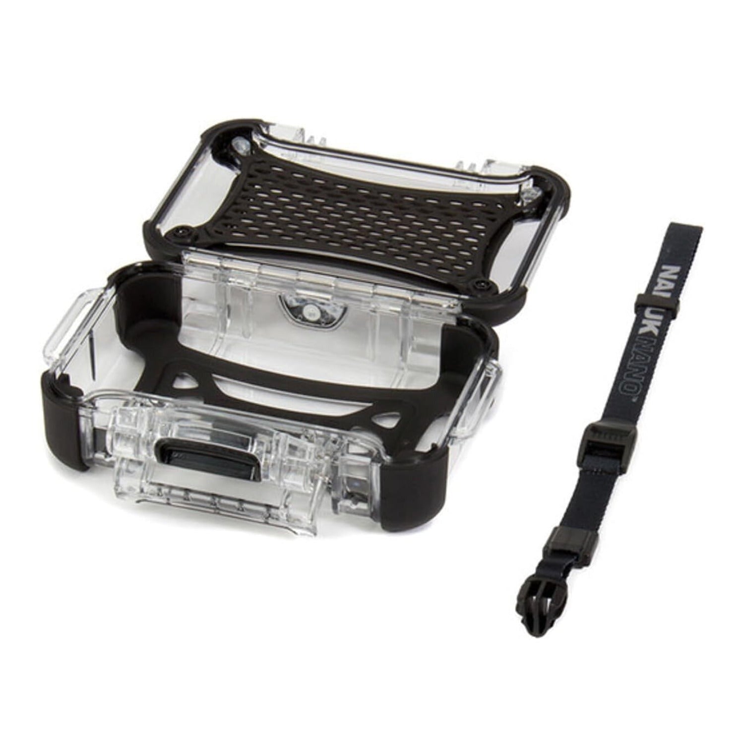 NANUK 320 Nano Series Waterproof Hard Case (Medium, Clear)