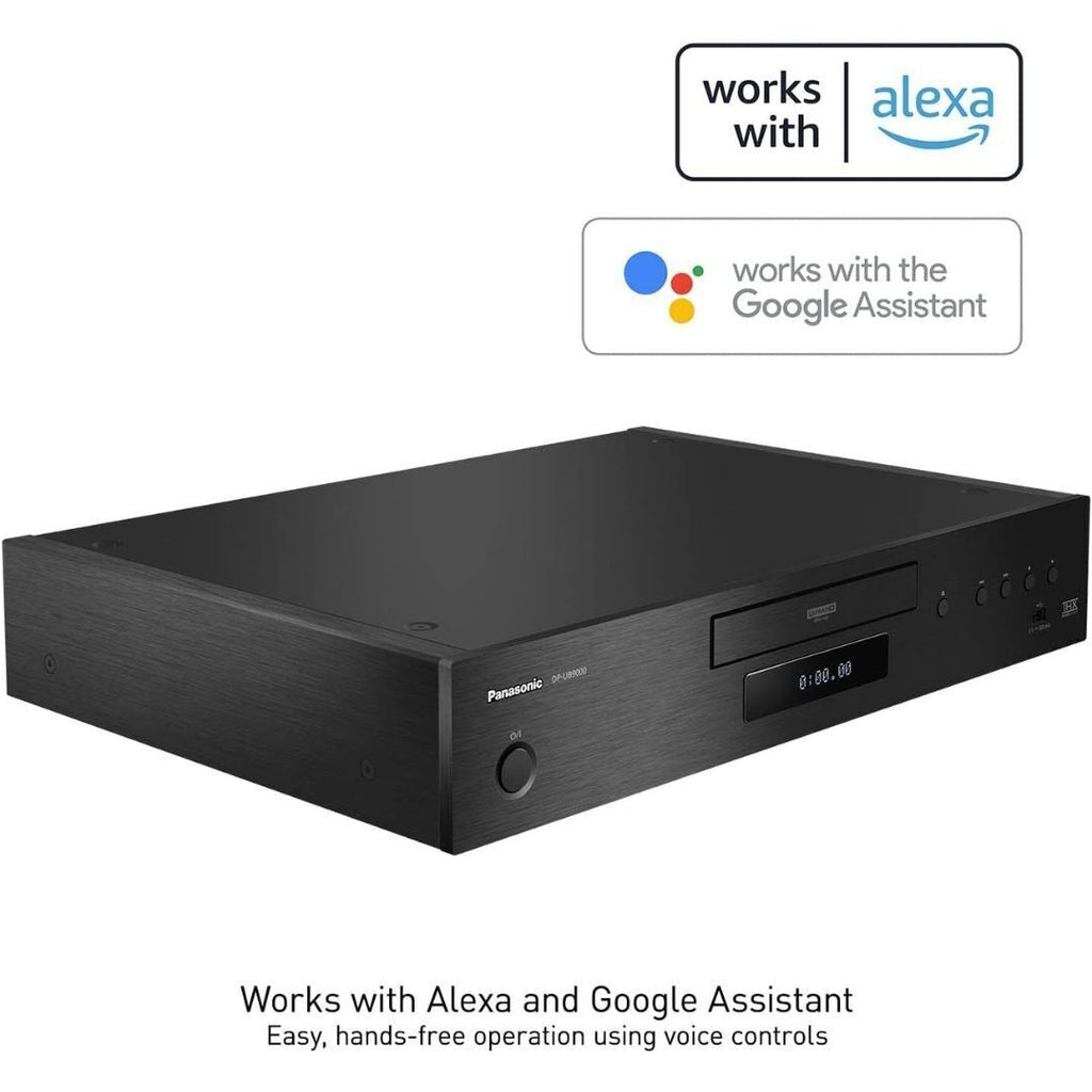 Panasonic DP-UB9000P1K Reference 4K Ultra HD Blu-ray Player, Dolby Vision, Hi-Res Audio (Black) (Certified Refurbished)