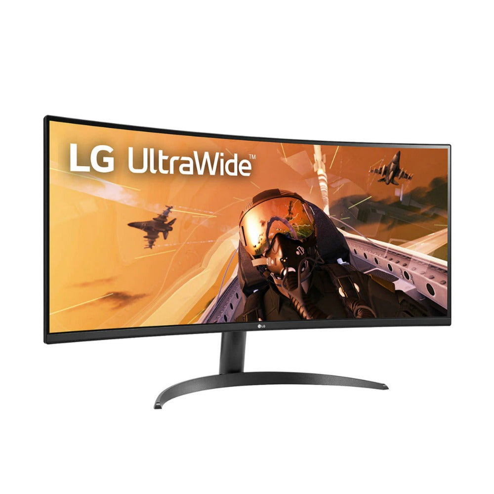 LG 34WP60C-B 34" Curved UltraWide QHD Monitor (Certified Refurbished)