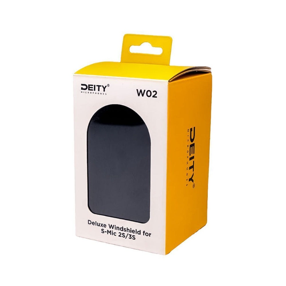 Deity S-Mic 3 Shotgun Microphone with W02 Deluxe Windshield for S-Mic 2S/3S