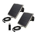 Stealth Cam FieldMAX EX 10-Inch Solar Panel (10-Pack) Bundle with Card Reader