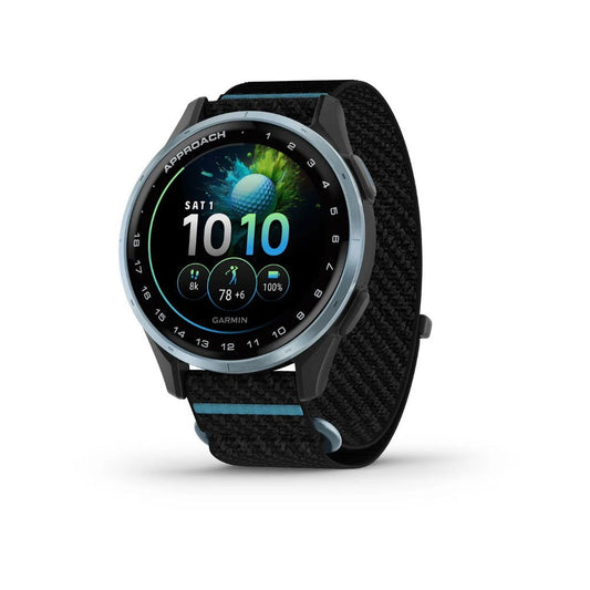 Garmin Approach J1 GPS Golf Watch (Cloud Blue Aluminum/Azure ComfortFit Band)