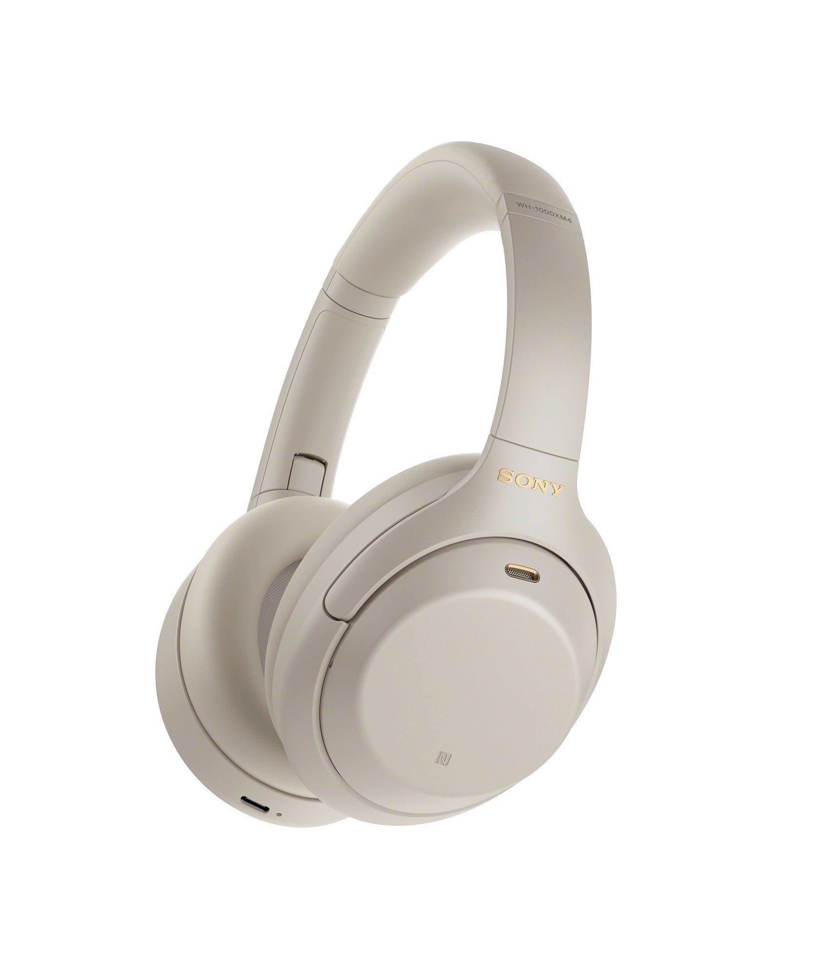 Sony WH-1000XM4 Wireless Noise Canceling Over-Ear Headphones (Silver) (Used)