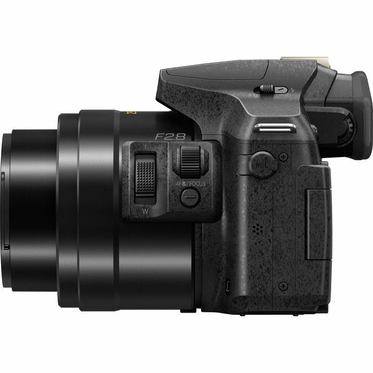 Panasonic LUMIX FZ300 Digital Camera, 4K, 24x f/2.8 Zoom (Black) (Certified Refurbished)