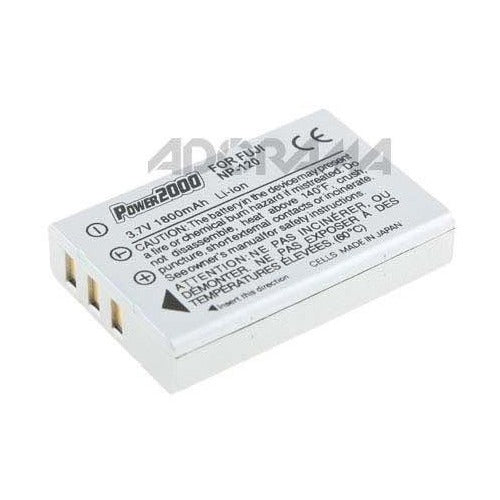 Power2000 NP-120 3.7V 1850mAh Lithium-Ion Replacement Battery