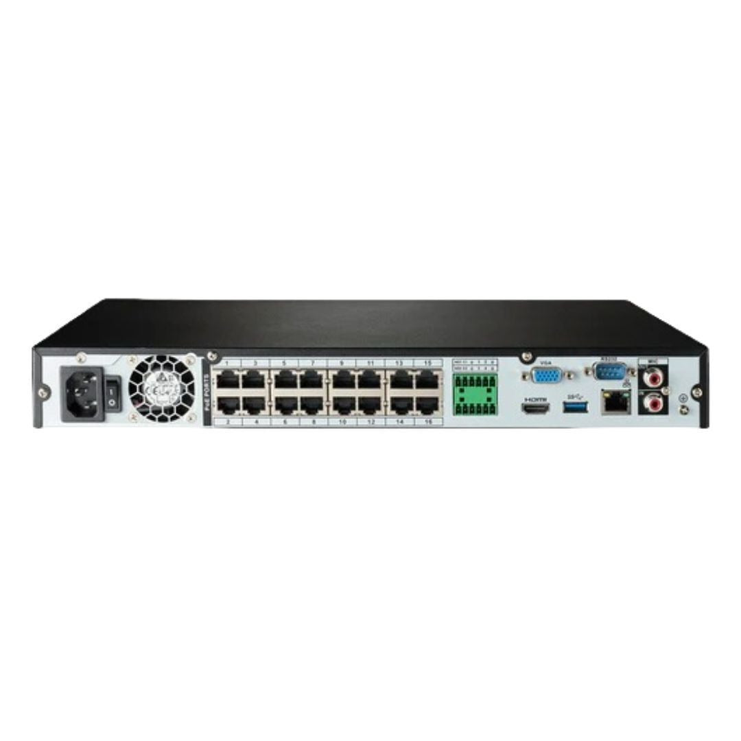 Lorex 16-Channel 4K Fusion Network Video Recorder with Smart Motion Detection, 3TB, Black (Certified Refurbished)