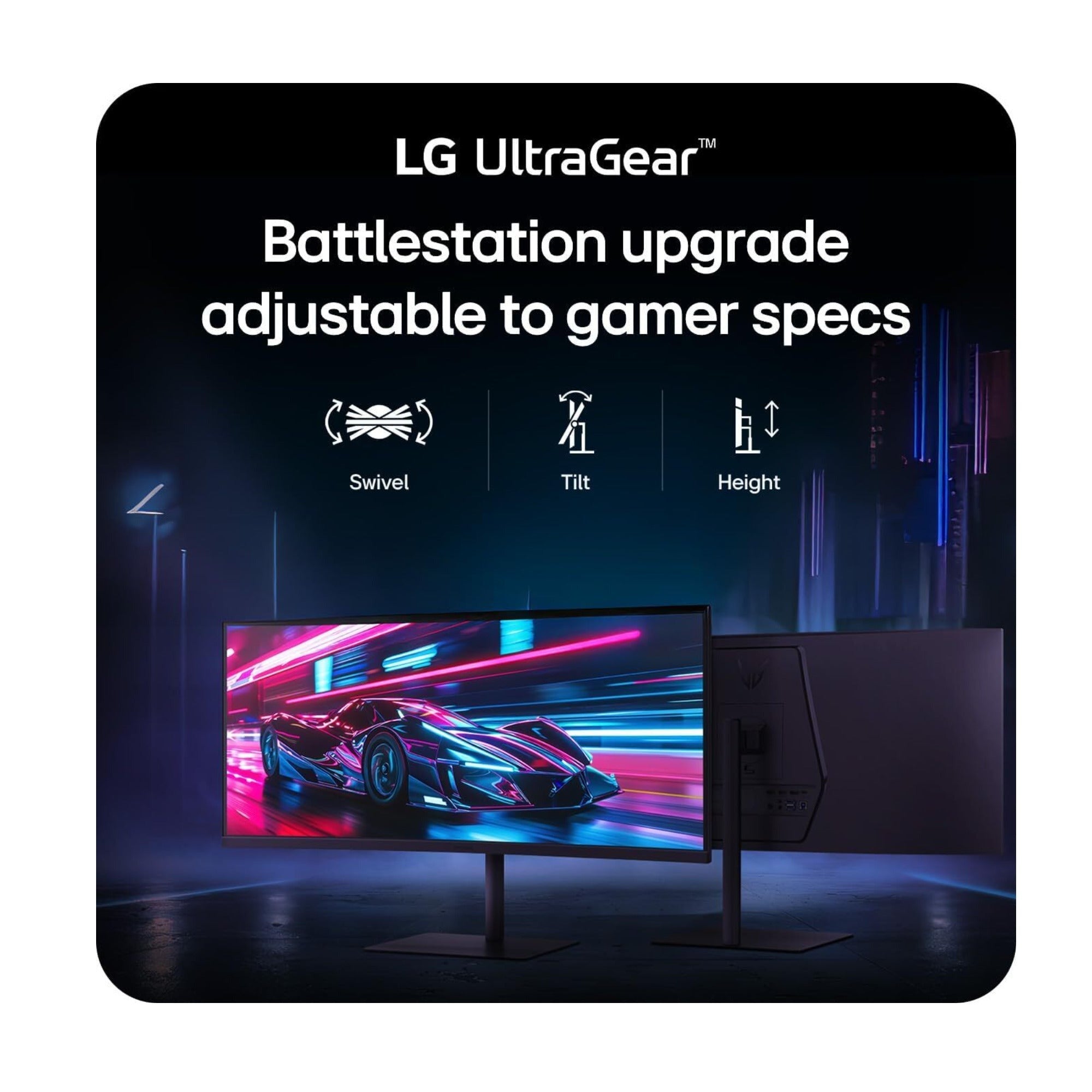 LG 34-Inch UltraGear WQHD 240Hz 1ms FreeSync Premium Curved Gaming Monitor