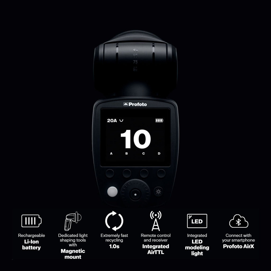 Profoto A10 On-Camera Flash Light for Nikon Bundle with Accessories