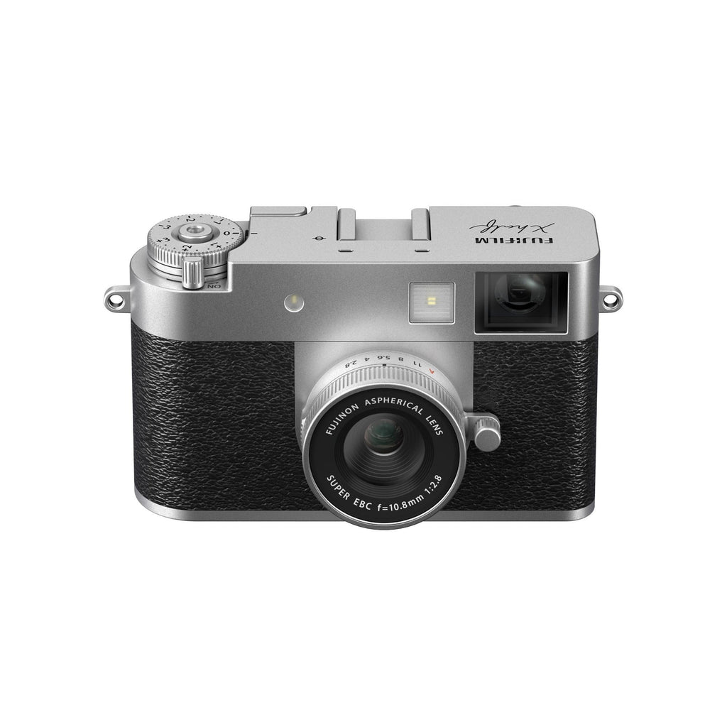 FUJIFILM X Half Premium Compact Camera with 2-in-1 Creative Mode and 26 Creative Filters (Silver)