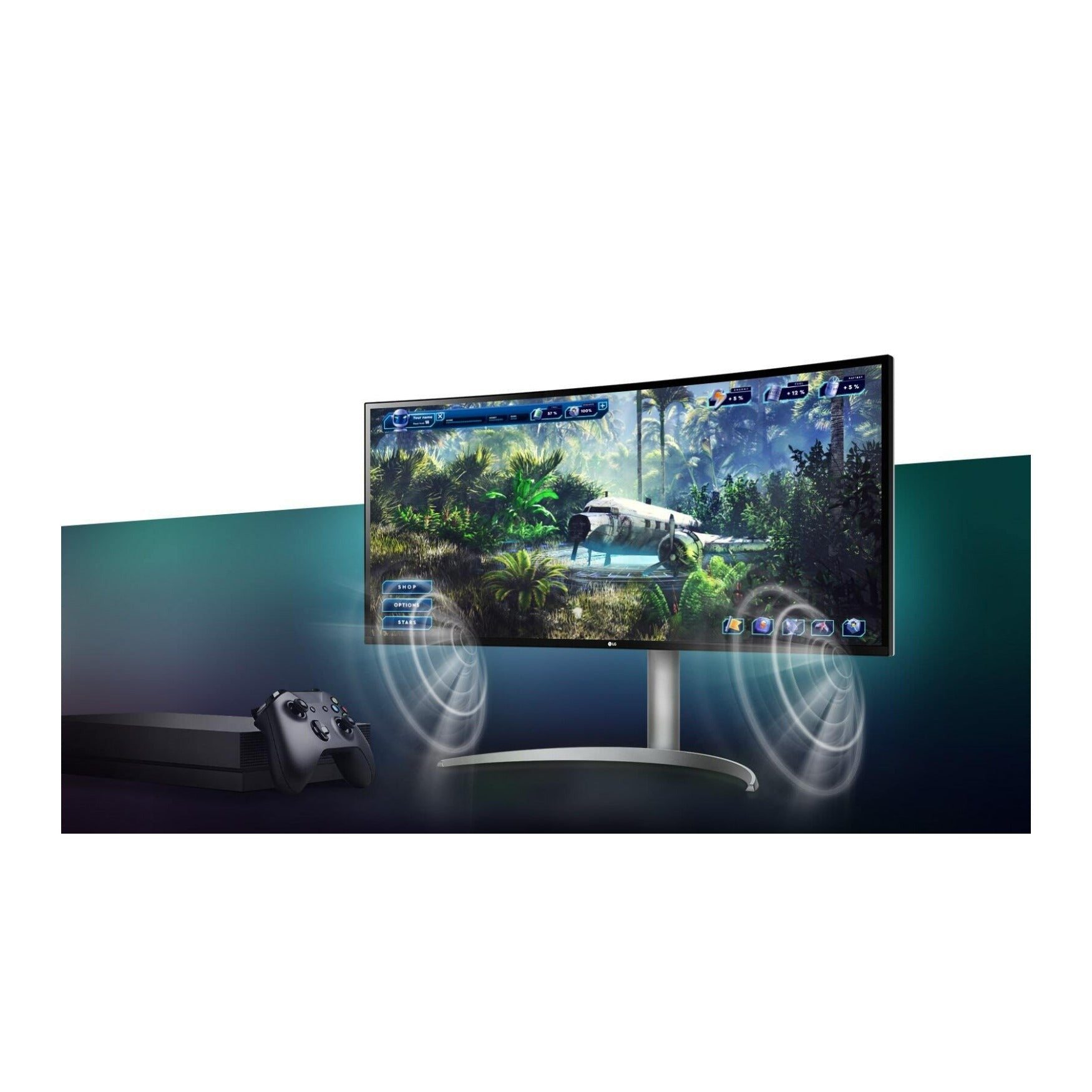 LG 40WP95C-W 39.7" 5K2K Curved UltraWide Nano IPS Monitor with Thunderbolt 4 (Certified Refurbished)