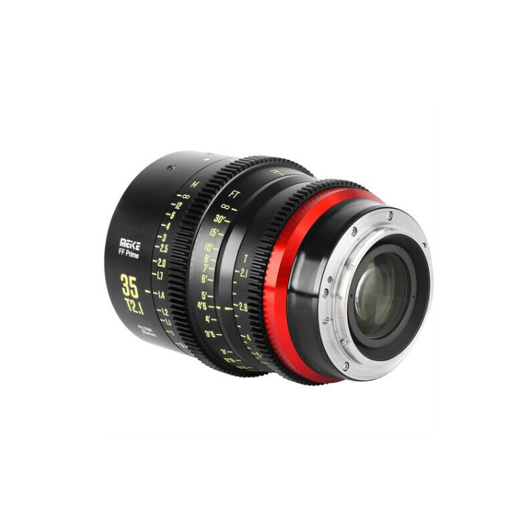 Meike 35mm T2.1 FF-Prime Cine Lens with 330 Degrees Focus Rotation (EF Mount)