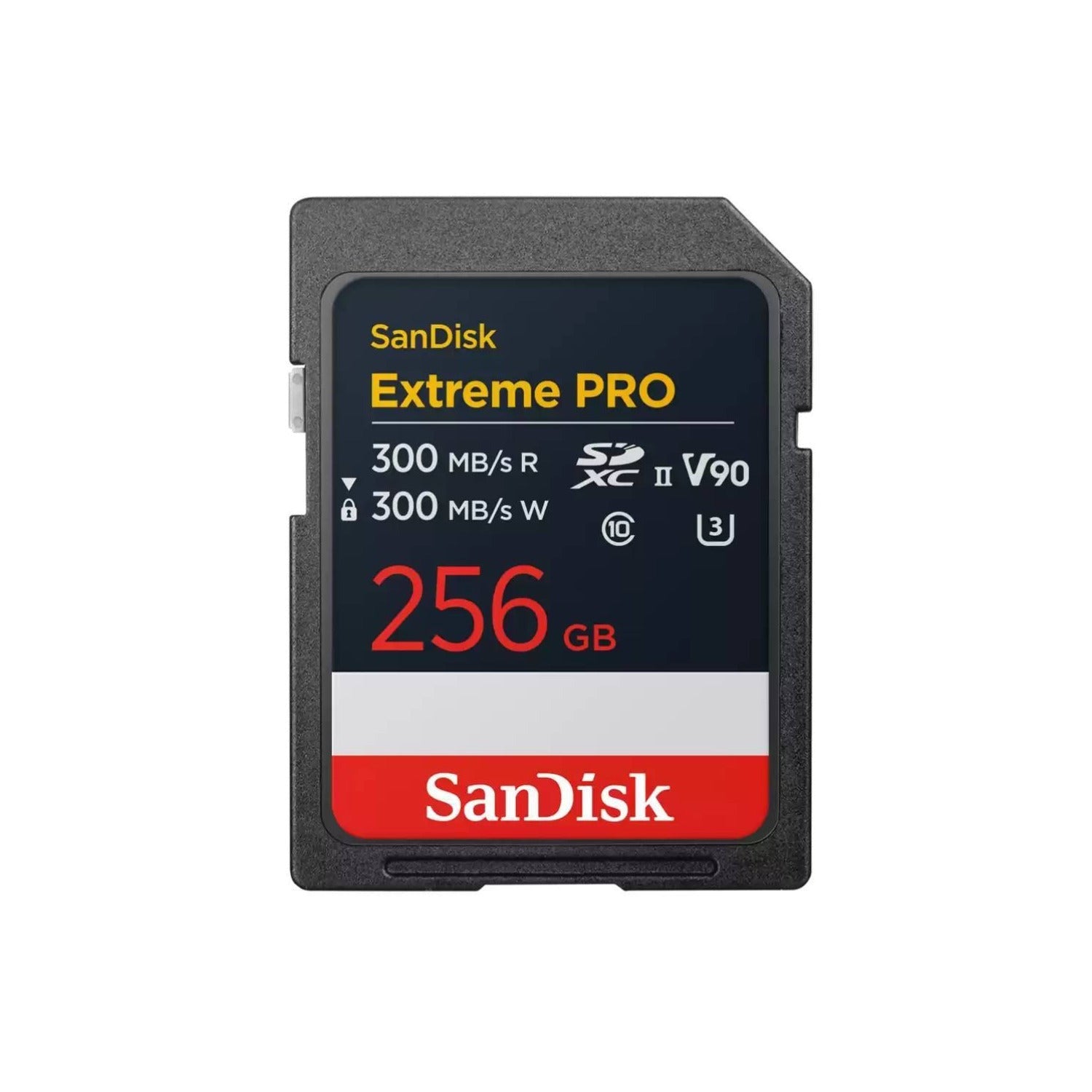 SanDisk 256GB Extreme PRO UHS-II SDXC V90 Memory Card