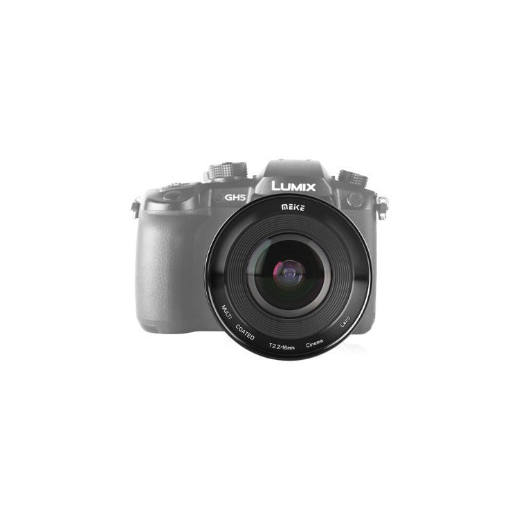 Meike 16mm T2.2 Manual Focus Wide Angle Cinema Lens (MFT Mount)