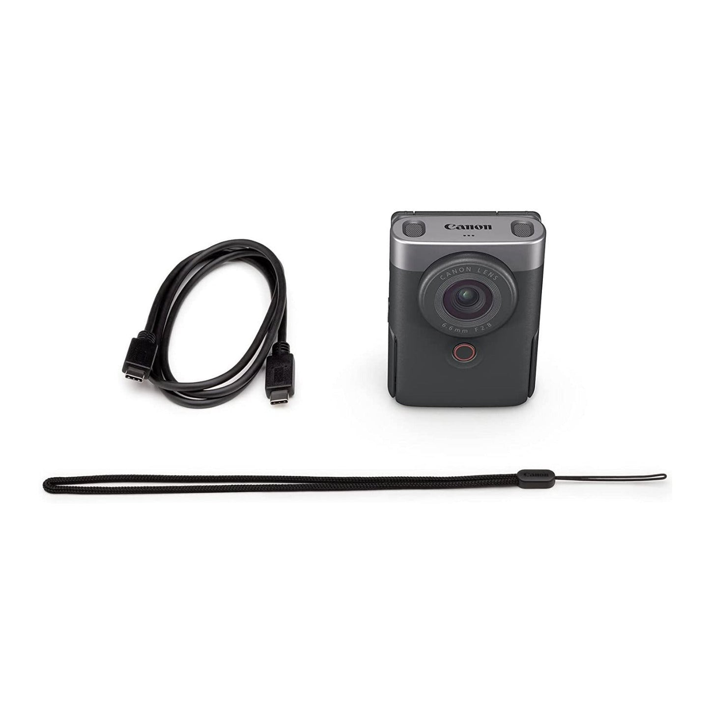 Canon PowerShot V10 4K Video 1-Inch CMOS Sensor Compact Digital Camera (Silver) (Open Box)