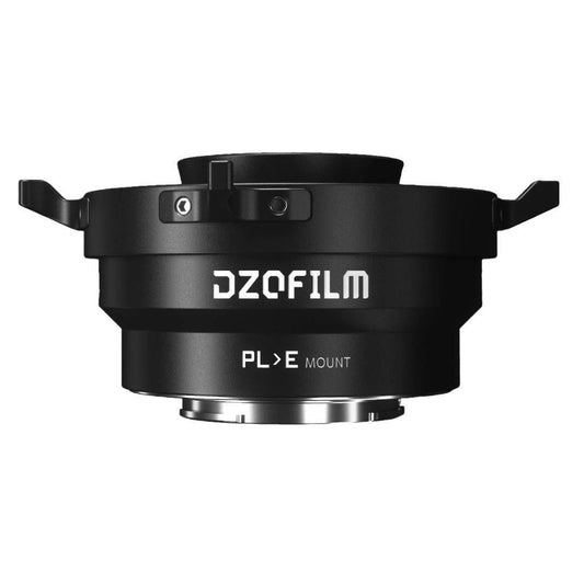 DZOFilm Octopus Aluminum Alloy PL to Sony E Lens Mount Adapter with Light-Absorbing Material (Black)