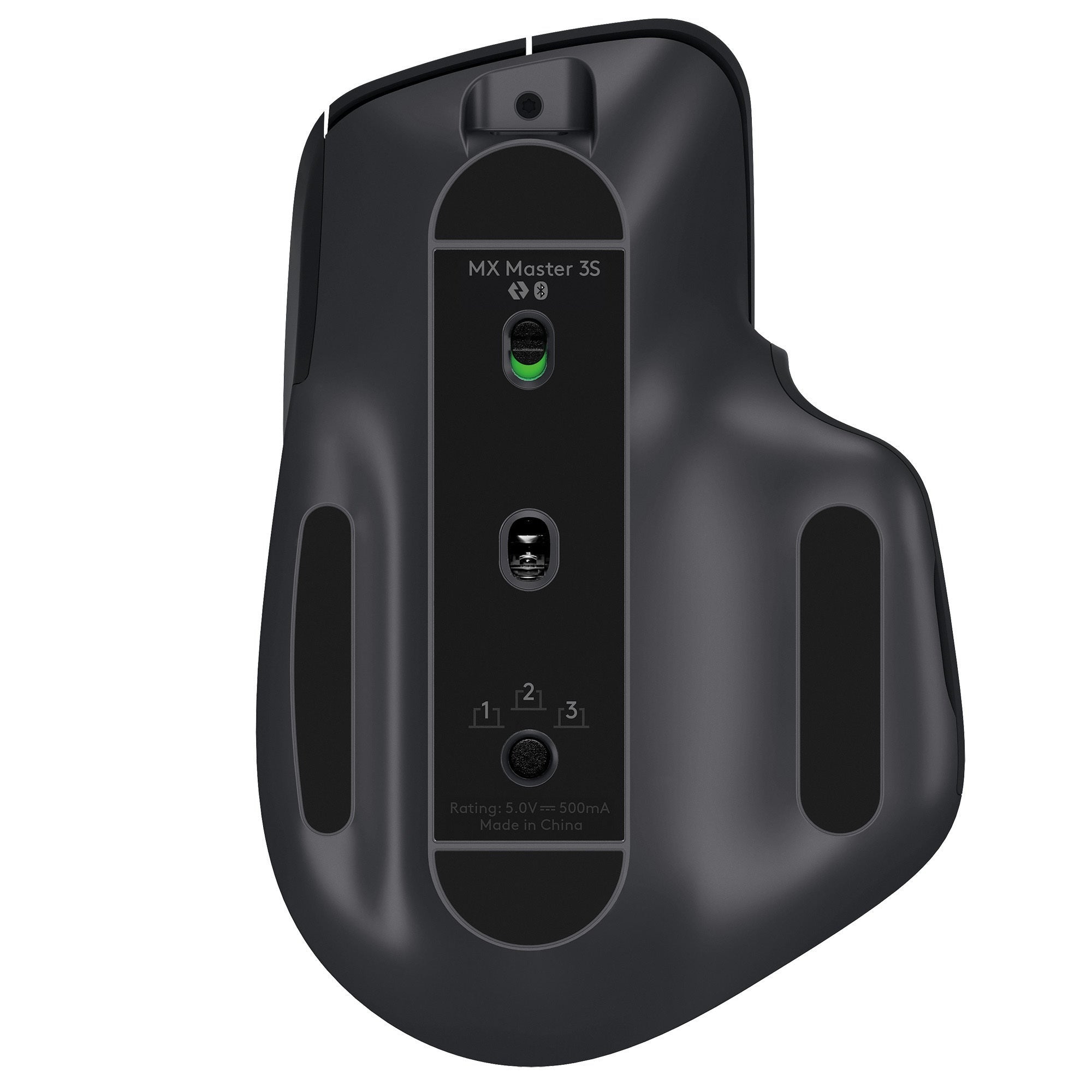 Logitech MX Master 3S Mouse (Black) Bundle with MX Palm Rest and 4-Port USB Hub
