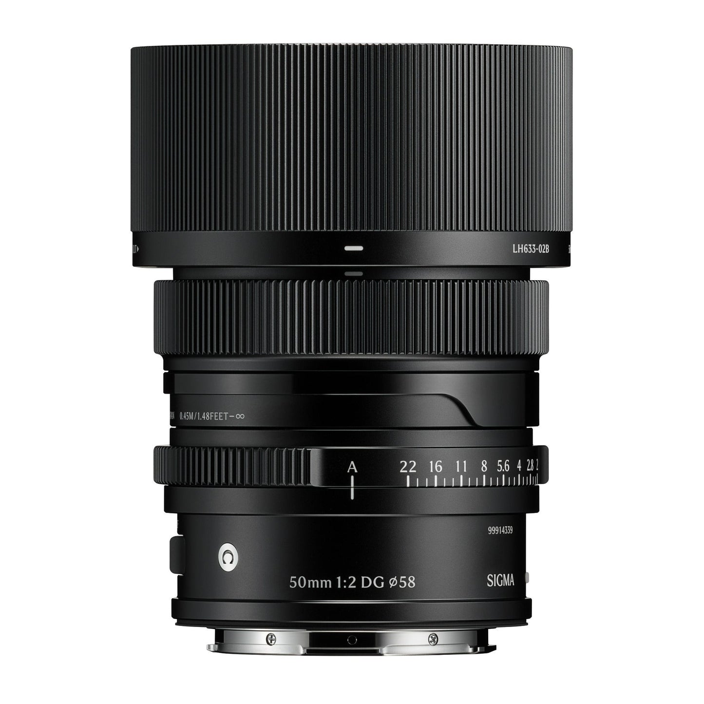 Sigma 50mm F2 DG Contemporary Lens Manual Aperture Ring (Black, L Mount) Bundle