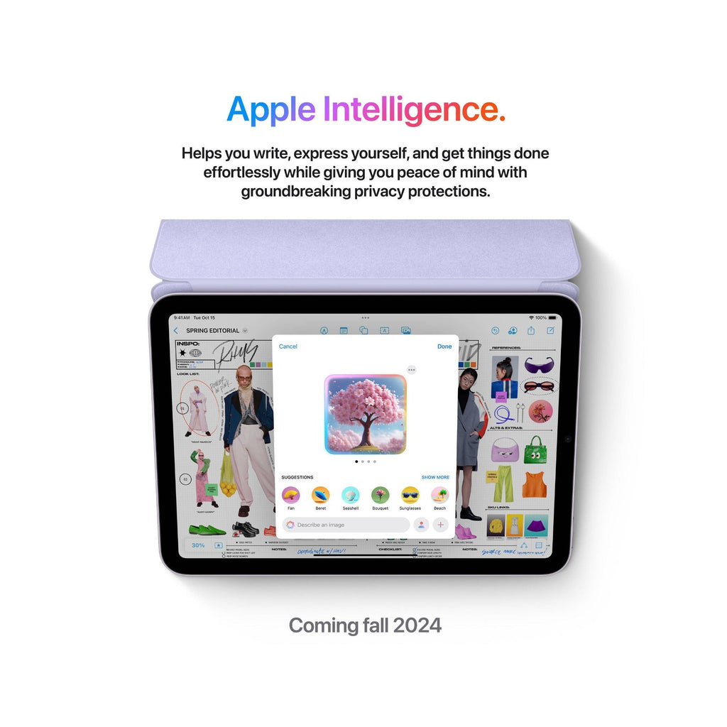 Apple 8.3-Inch iPad mini, A17 Pro chip, 512GB, Wi-Fi Only, 12MP (Purple)