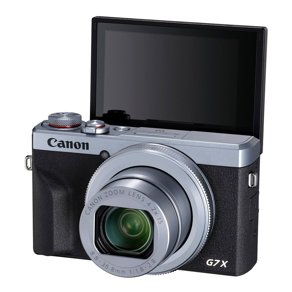 Canon PowerShot G7X Mark III Digital Camera with 4.2x Optical Zoom Lens (Silver)