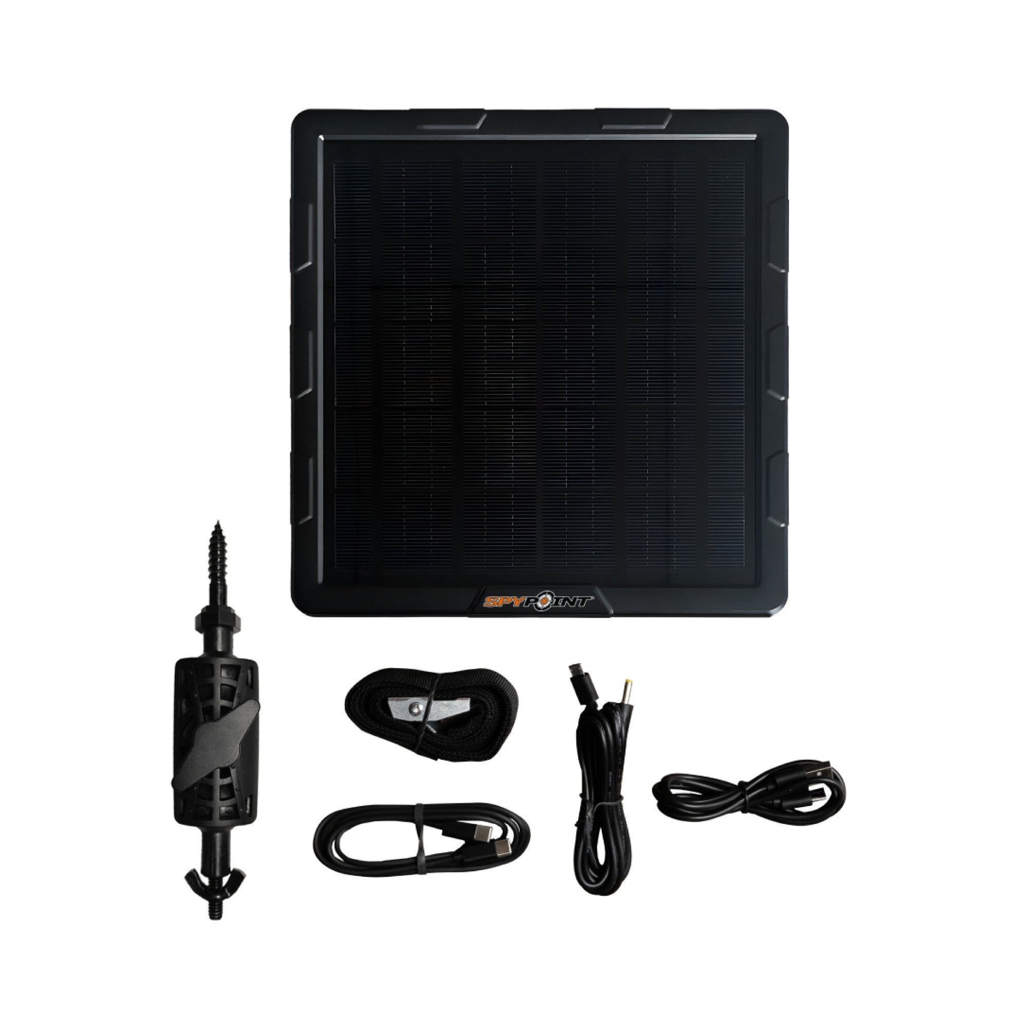 Spypoint FLEX-M2 32MP Trail Camera (10-Pack) with Solar Panel, Memory Card and Card Reader Bundle