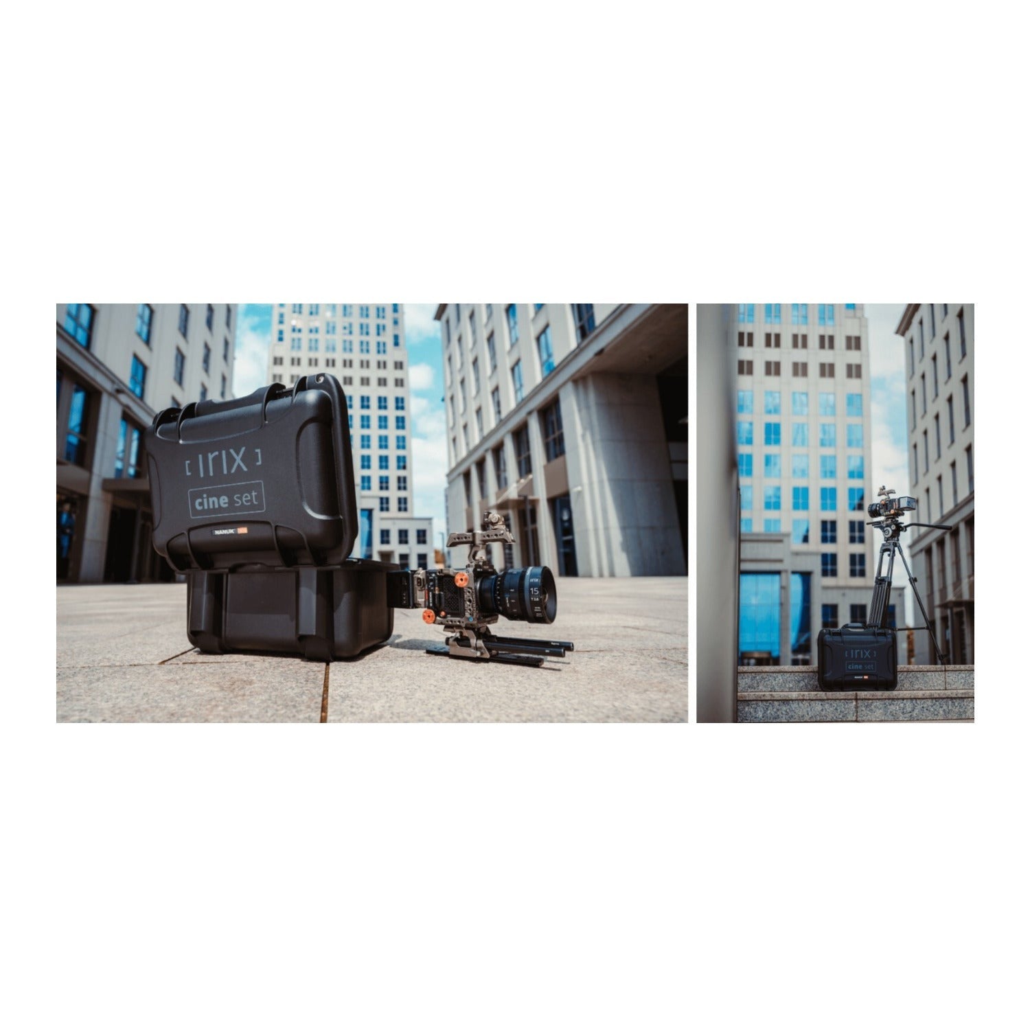 Irix Cine Lens Case by Nanuk - Waterproof Storage for 5 Lenses and Filters