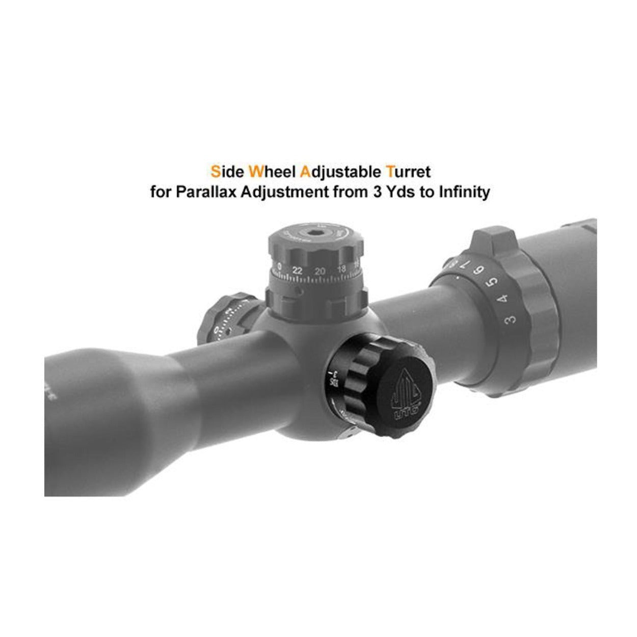UTG 3-12x32 BugBuster Riflescope, Matte Black with Second Focal Plane