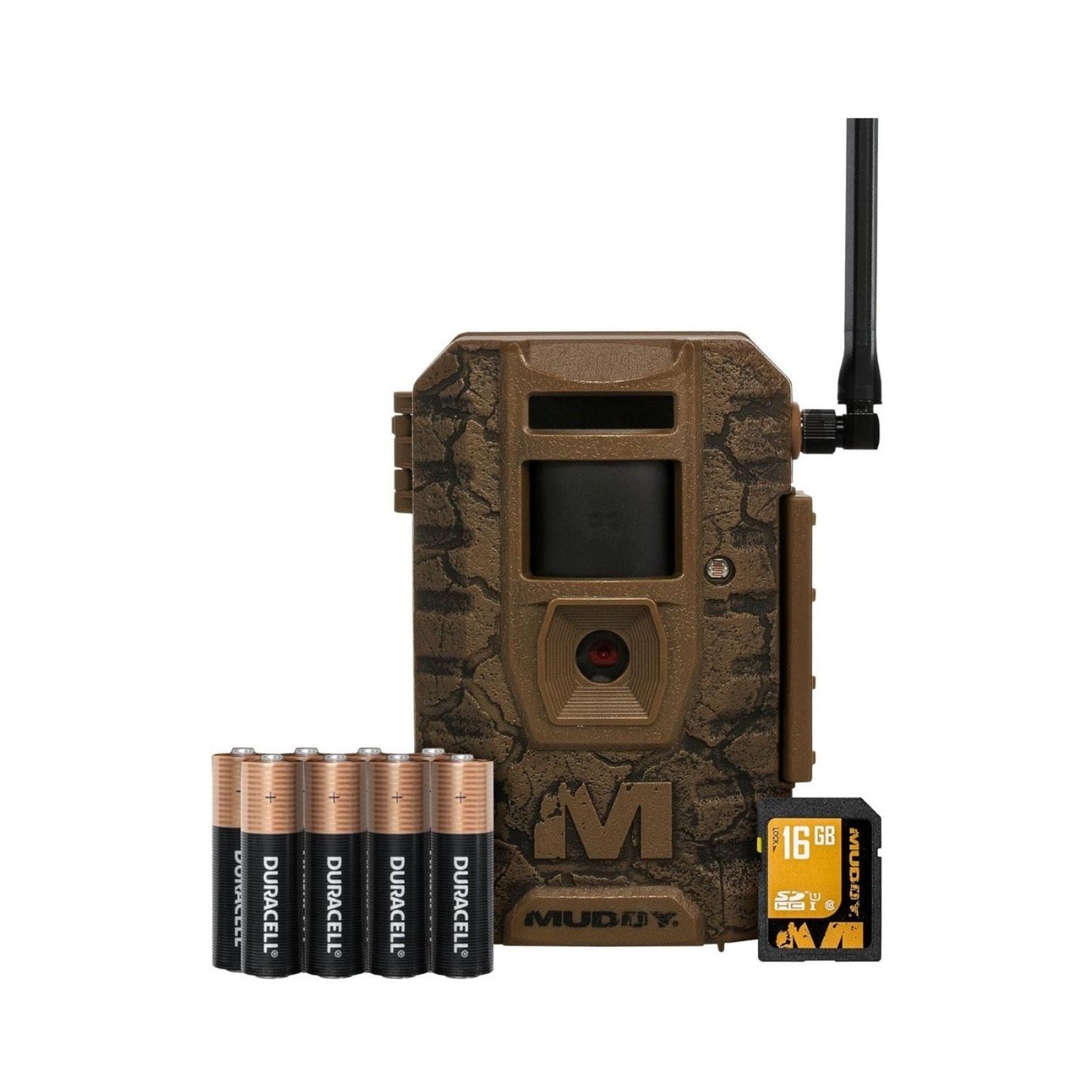 Muddy Outdoors Mitigator 3.0 Combo Cellular Trail Camera (6-Pack) with Accessories and Card Reader