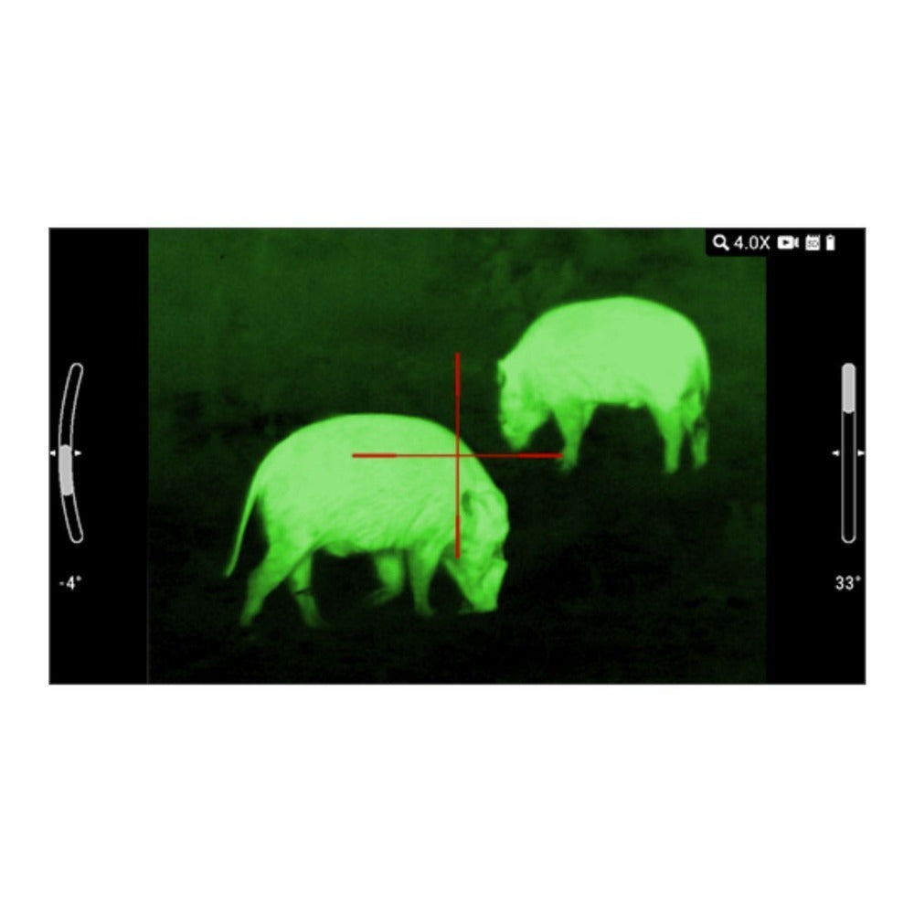ATN ThOR LTV 2-6x 256 x 192 12 Micron Ultra-Light Thermal Rifle Scope Bundle